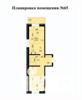 2-к квартира, вторичка, 51м2, 10/14 этаж
