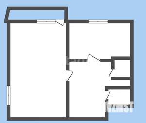 2-к квартира, вторичка, 48м2, 6/7 этаж