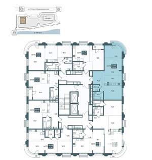 3-к квартира, вторичка, 76м2, 6/20 этаж