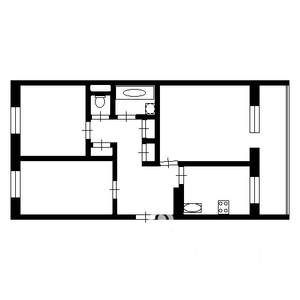 3-к квартира, вторичка, 65м2, 7/9 этаж