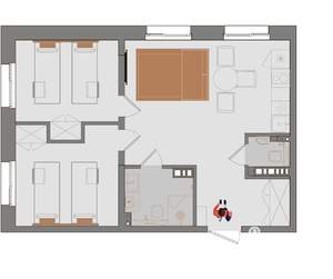 3-к квартира, вторичка, 52м2, 4/14 этаж