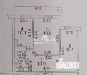 2-к квартира, вторичка, 60м2, 8/10 этаж