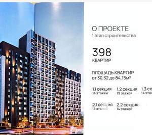 Студия квартира, вторичка, 32м2, 12/14 этаж