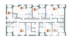 2-к квартира, вторичка, 51м2, 13/14 этаж