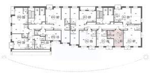 1-к квартира, строящийся дом, 29м2, 9/19 этаж