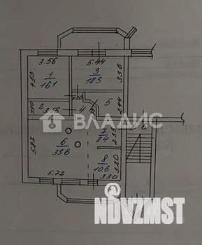 3-к квартира, вторичка, 103м2, 4/5 этаж