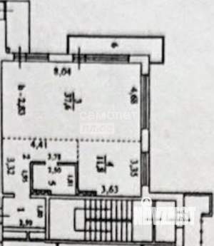 2-к квартира, вторичка, 73м2, 6/17 этаж