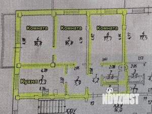 3-к квартира, вторичка, 80м2, 6/12 этаж