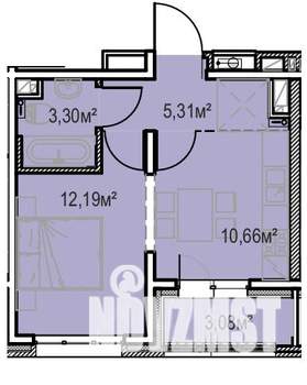 1-к квартира, вторичка, 35м2, 3/13 этаж
