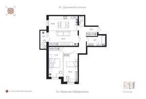 3-к квартира, строящийся дом, 94м2, 4/8 этаж