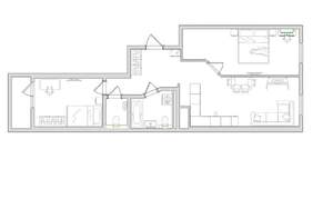 3-к квартира, вторичка, 71м2, 4/20 этаж