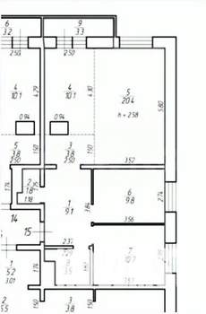 3-к квартира, вторичка, 69м2, 2/15 этаж