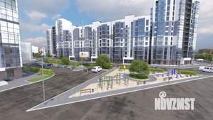 1-к квартира, строящийся дом, 42м2, 2/13 этаж