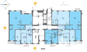 1-к квартира, вторичка, 41м2, 1/16 этаж