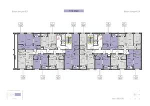 2-к квартира, вторичка, 65м2, 12/13 этаж