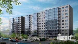 1-к квартира, строящийся дом, 30м2, 7/10 этаж