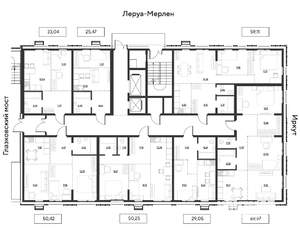 3-к квартира, вторичка, 50м2, 10/19 этаж