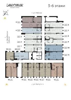 3-к квартира, вторичка, 73м2, 5/9 этаж