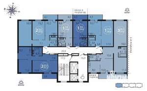 3-к квартира, вторичка, 74м2, 4/16 этаж