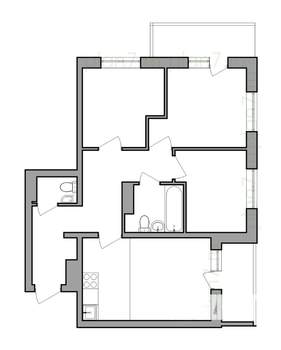 4-к квартира, строящийся дом, 65м2, 12/13 этаж
