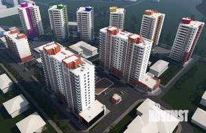 3-к квартира, строящийся дом, 81м2, 15/17 этаж