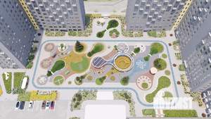 2-к квартира, строящийся дом, 55м2, 6/19 этаж