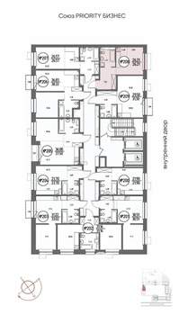 Студия квартира, вторичка, 26м2, 9/19 этаж