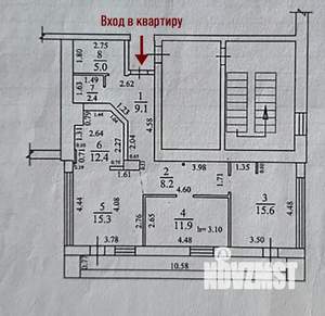 3-к квартира, вторичка, 80м2, 10/11 этаж