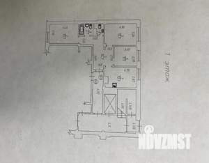 3-к квартира, вторичка, 73м2, 1/10 этаж