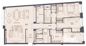 Студия квартира, строящийся дом, 180м2, 7/8 этаж