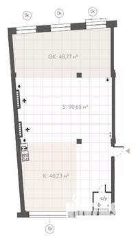 Студия квартира, строящийся дом, 180м2, 3/8 этаж
