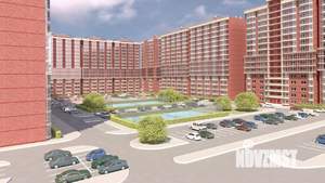 1-к квартира, строящийся дом, 30м2, 13/18 этаж