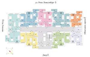 2-к квартира, вторичка, 60м2, 15/16 этаж