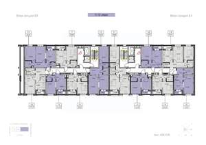 2-к квартира, вторичка, 60м2, 11/13 этаж