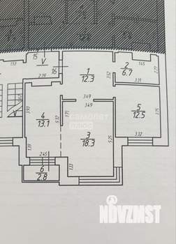 2-к квартира, вторичка, 63м2, 3/8 этаж