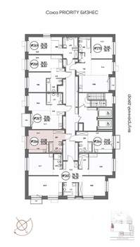 Студия квартира, вторичка, 23м2, 16/19 этаж