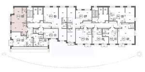 2-к квартира, строящийся дом, 60м2, 13/19 этаж
