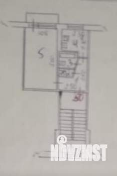 1-к квартира, вторичка, 33м2, 2/5 этаж