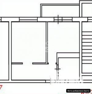 1-к квартира, вторичка, 41м2, 7/16 этаж