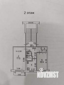 2-к квартира, вторичка, 44м2, 2/5 этаж