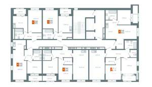 3-к квартира, вторичка, 59м2, 6/14 этаж