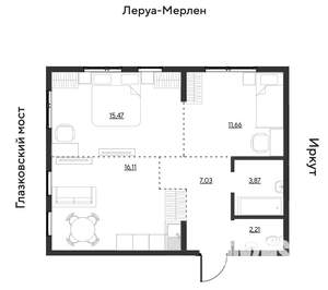 3-к квартира, вторичка, 56м2, 10/19 этаж