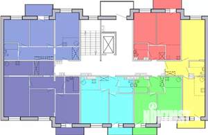 3-к квартира, строящийся дом, 62м2, 8/9 этаж