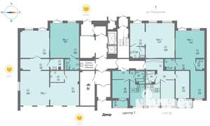 1-к квартира, вторичка, 42м2, 1/16 этаж