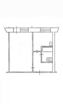 1-к квартира, вторичка, 31м2, 5/5 этаж