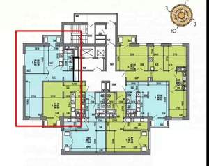 3-к квартира, вторичка, 60м2, 3/16 этаж