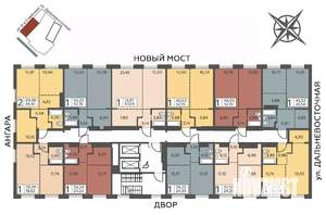 1-к квартира, вторичка, 38м2, 7/18 этаж
