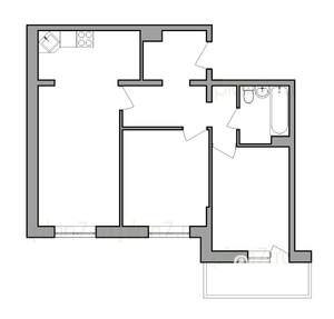3-к квартира, строящийся дом, 62м2, 8/9 этаж