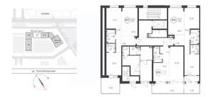 2-к квартира, вторичка, 76м2, 2/10 этаж