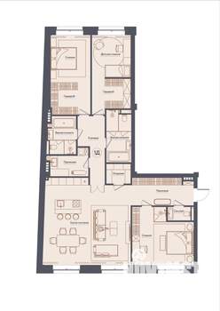 Студия квартира, вторичка, 171м2, 5/8 этаж